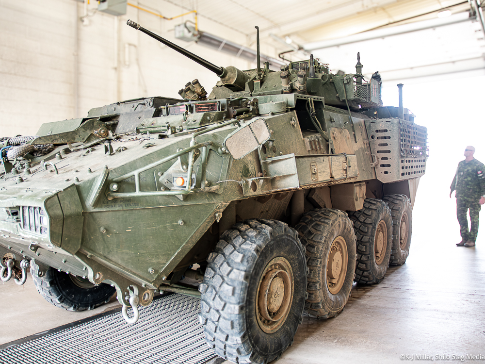 Cpl Maxime Proulx at 2018 Ex Heavy Loader Competition