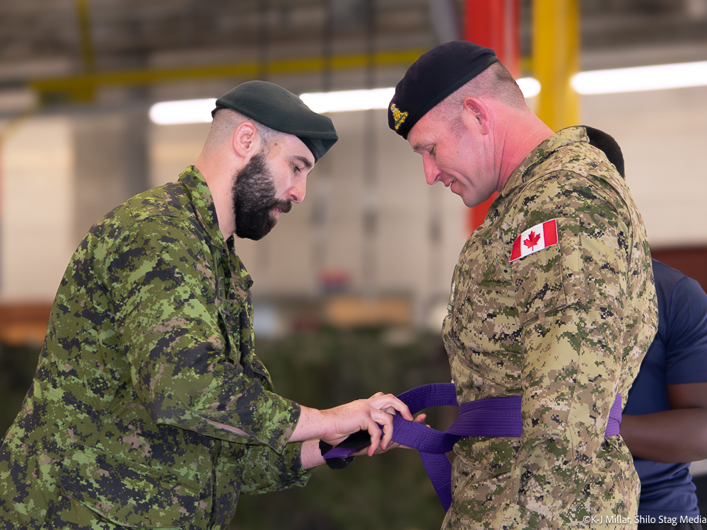 Cpl Maxime Proulx at 2018 Ex Heavy Loader Competition