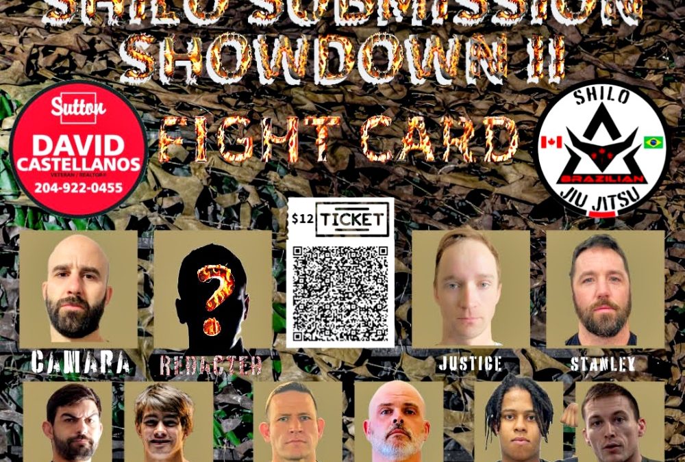 Mystery match at Shilo Brazilian Jiu Jitsu Showdown with 19 bouts in total