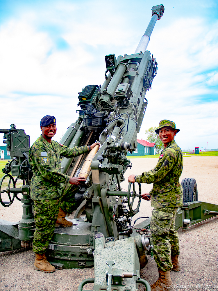 Cpl Maxime Proulx at 2018 Ex Heavy Loader Competition