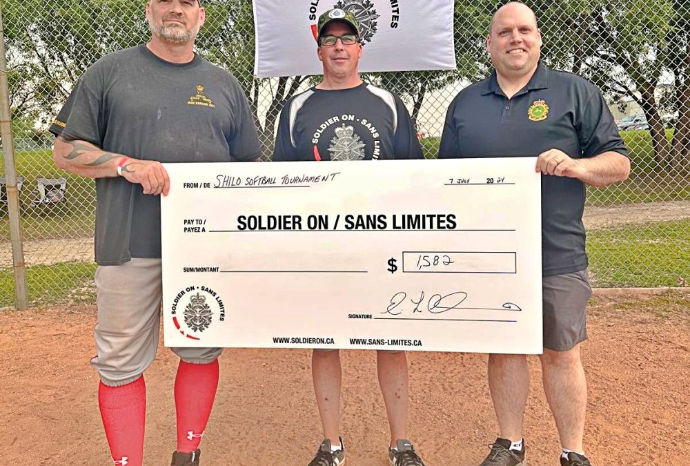 Inaugural Soldier On softball tournament hits it out of the park at CFB Shilo