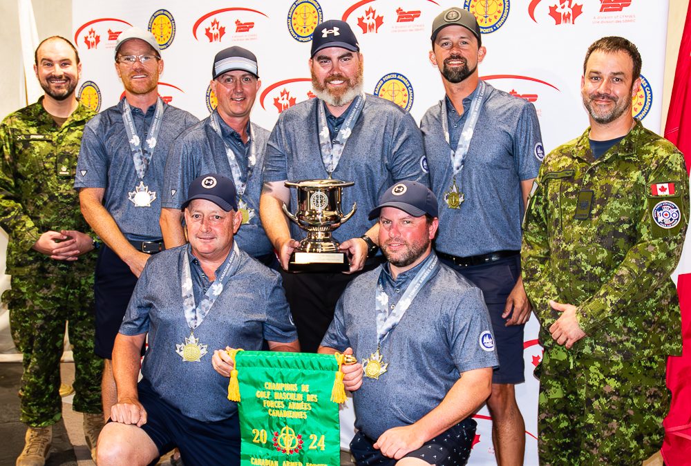 CAF National Golf Championshipship thunders to a close at CFB Shilo