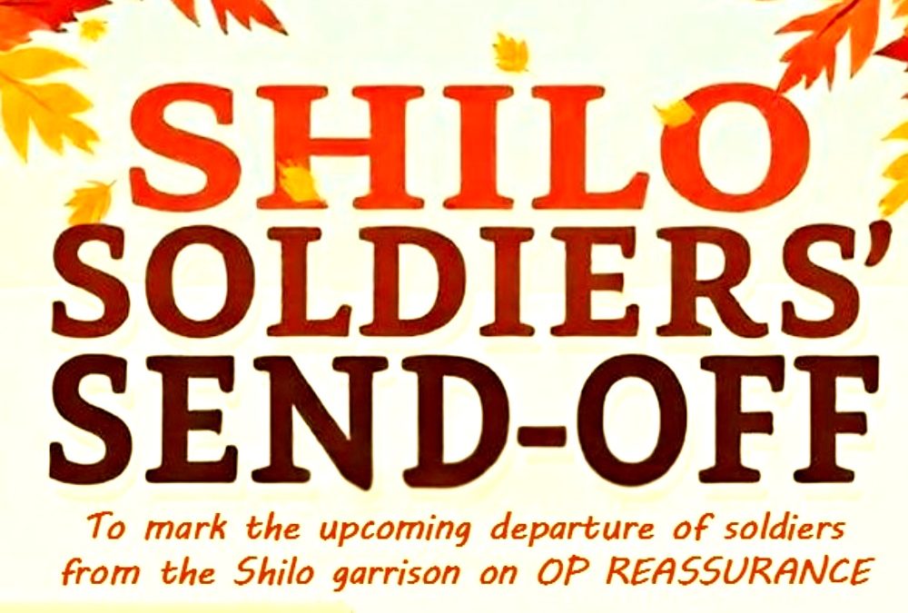 CFB Shilo Solidier’s Send-Off Barbeque, Oct. 26