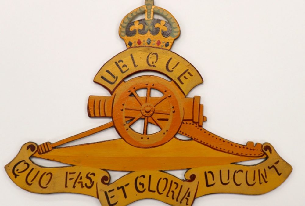 RCA Crest is emblem to honour and remember Indigenous soldiers