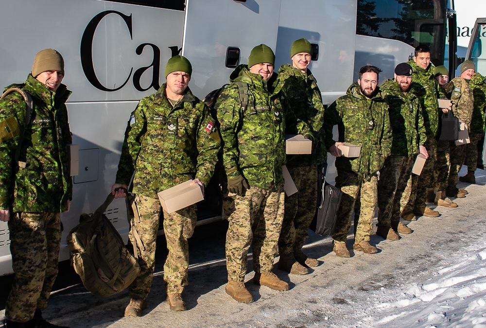 500 CFB Shilo soldiers deploy to Latvia as part of Op. REASSURANCE