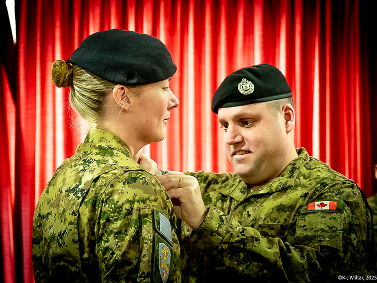 Cpl Maxime Proulx at 2018 Ex Heavy Loader Competition