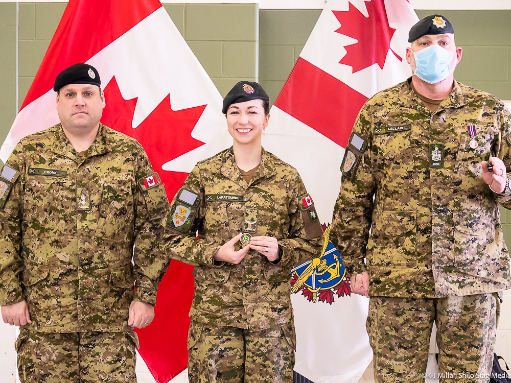 Cpl Maxime Proulx at 2018 Ex Heavy Loader Competition