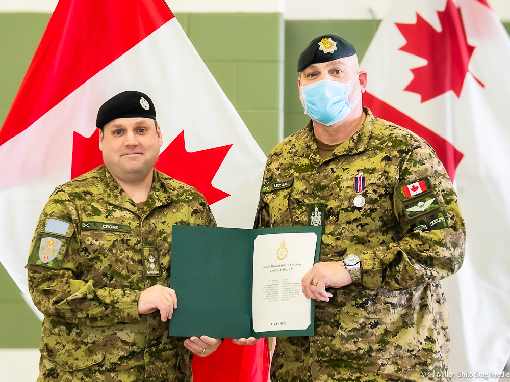 Cpl Maxime Proulx at 2018 Ex Heavy Loader Competition