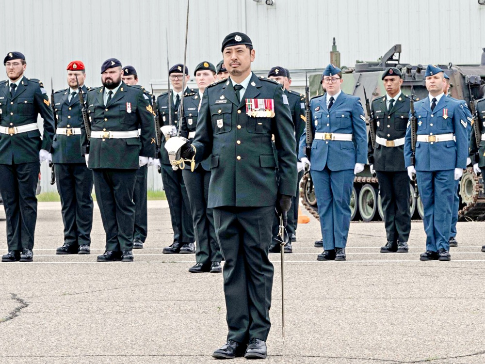 Cpl Maxime Proulx at 2018 Ex Heavy Loader Competition