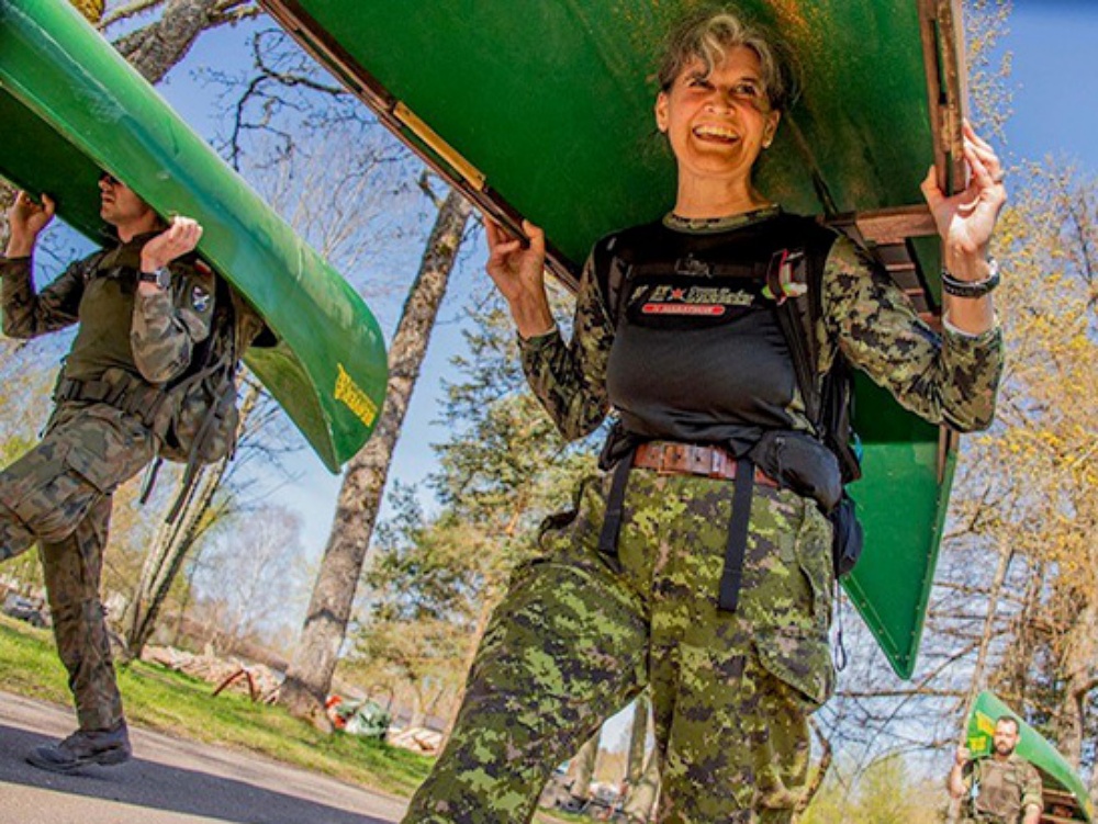 Cpl Maxime Proulx at 2018 Ex Heavy Loader Competition