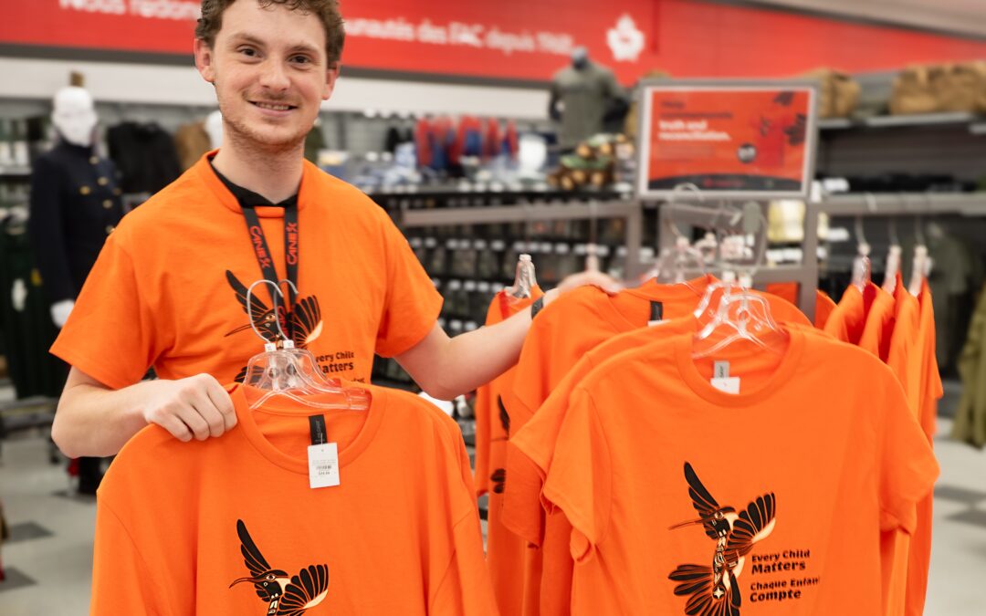 CANEX Commemorates National Day for Truth and Reconciliation with orange shirt campaign