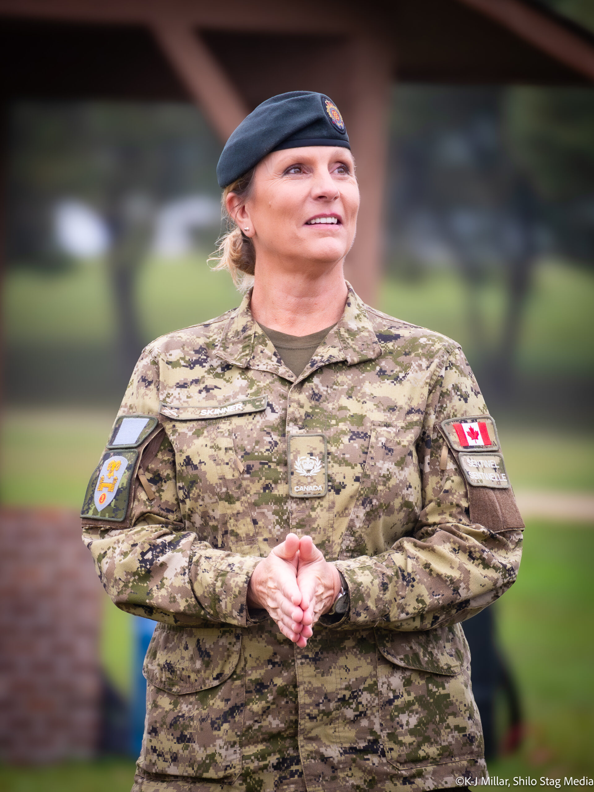 Cpl Maxime Proulx at 2018 Ex Heavy Loader Competition