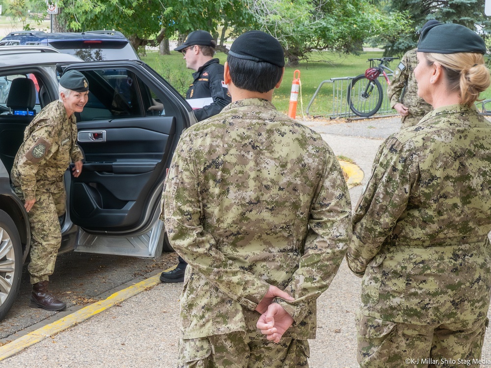Cpl Maxime Proulx at 2018 Ex Heavy Loader Competition