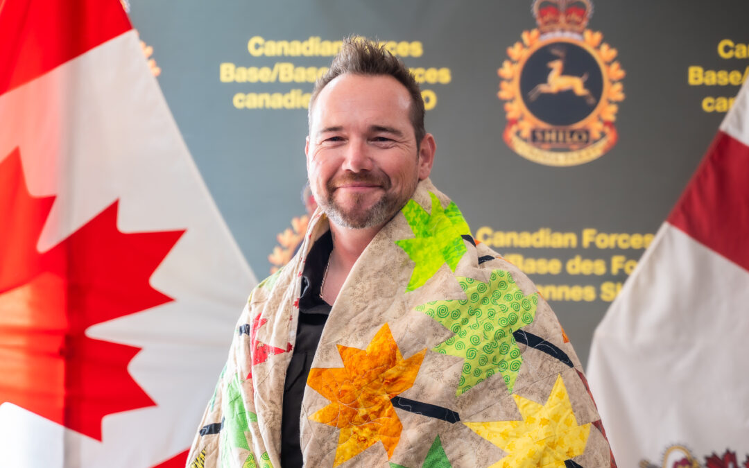 Veterans wrapped in comfort and valour at CFB Shilo presentation