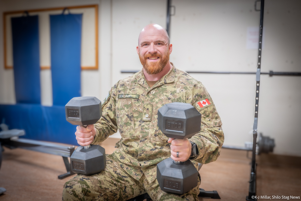 Powerlifting gold weighs just less than a tonne for CFB Shilo champ