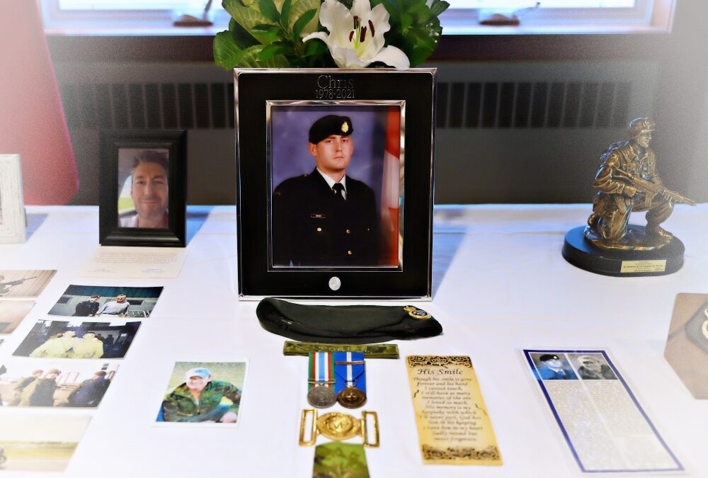 Well-known Westman mom receives Memorial Crosss medal after death of CFB Shilo soldier son