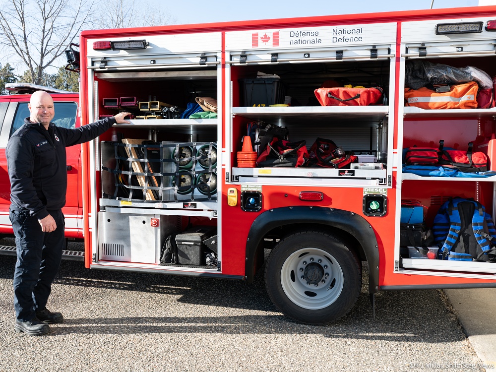 Cpl Maxime Proulx at 2018 Ex Heavy Loader Competition
