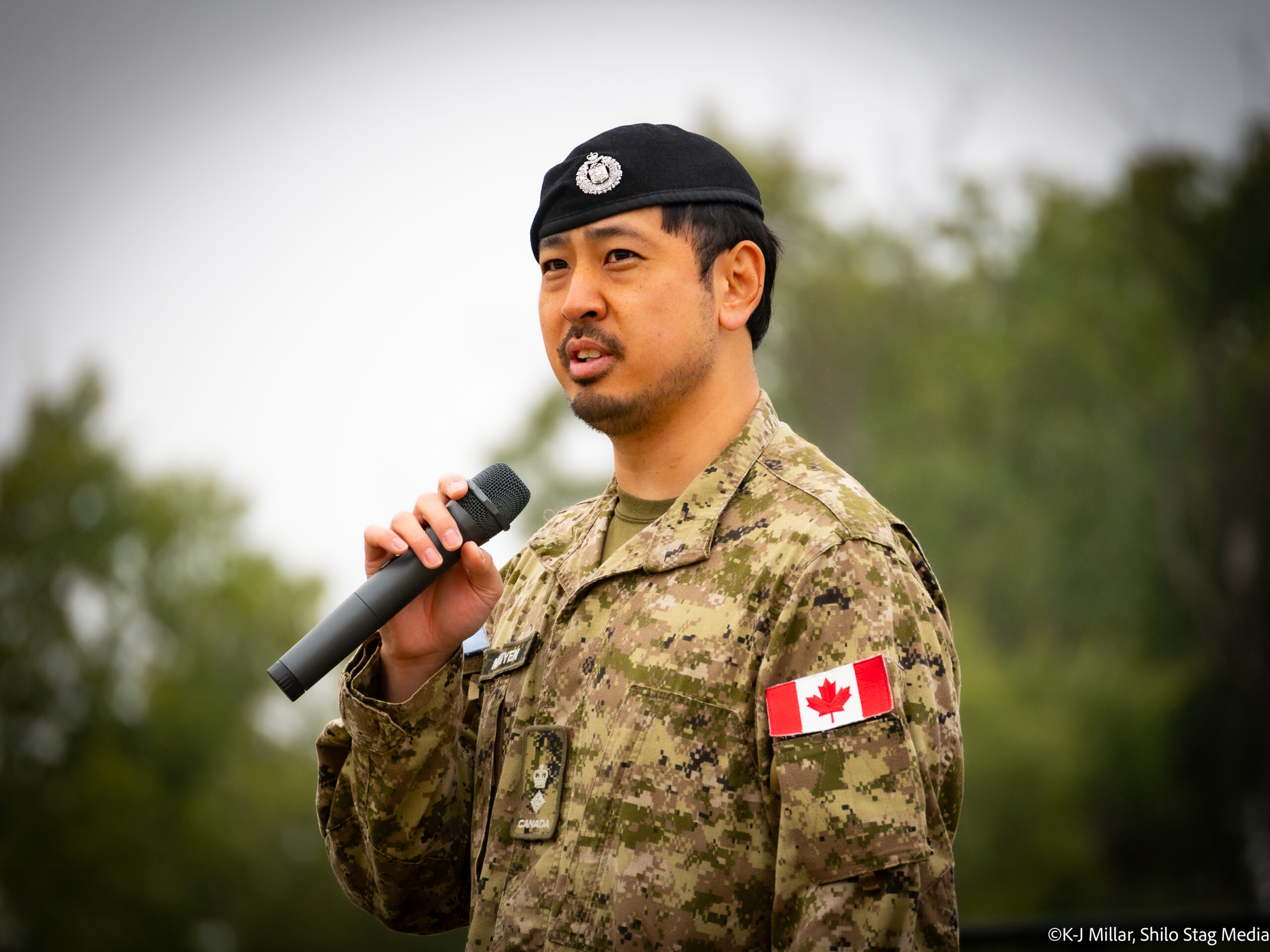 Cpl Maxime Proulx at 2018 Ex Heavy Loader Competition