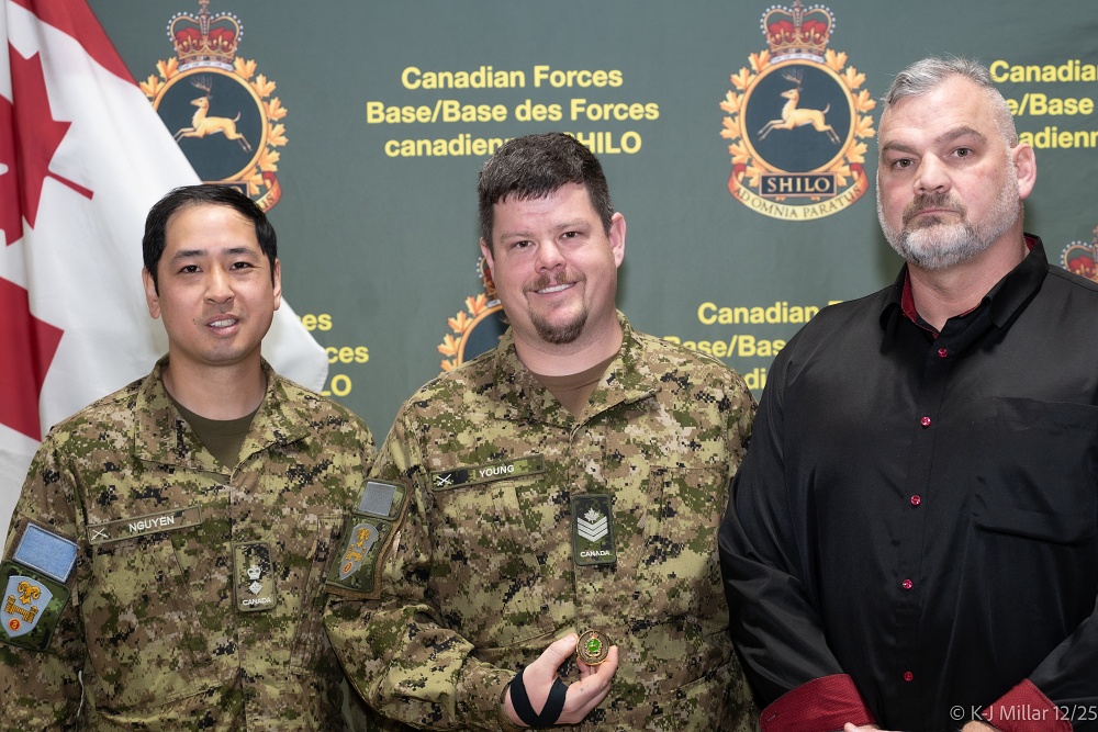Cpl Maxime Proulx at 2018 Ex Heavy Loader Competition