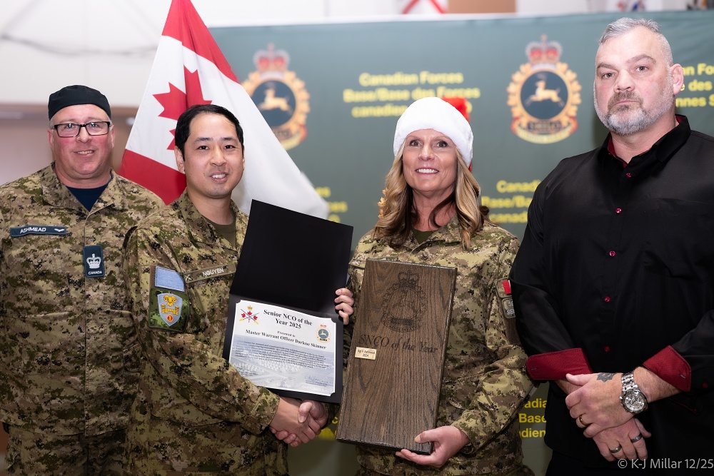 Cpl Maxime Proulx at 2018 Ex Heavy Loader Competition