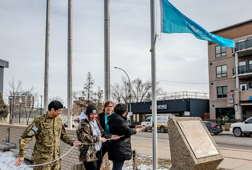 TEAL UP – Brandon mayor says it’s a “responsibility” to honour military children