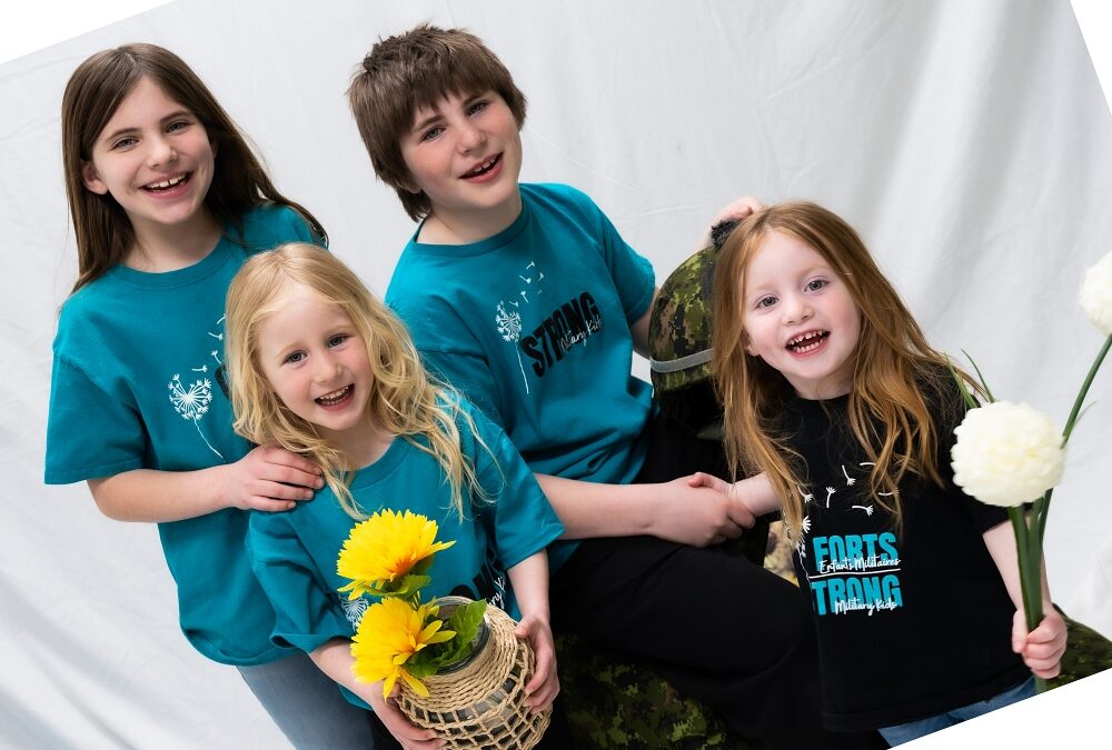 TEAL UP month – Dandelions are for children and symbolize military youth