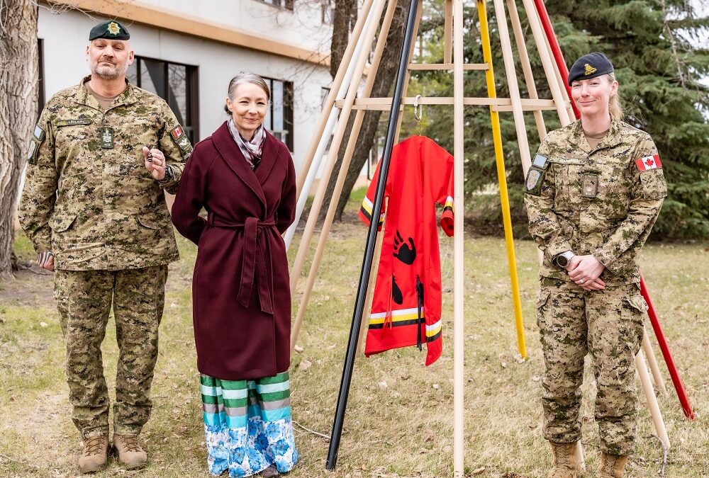 Red Dress Day symbolizes remembrance for MMIWG2S+ at CFB Shilo