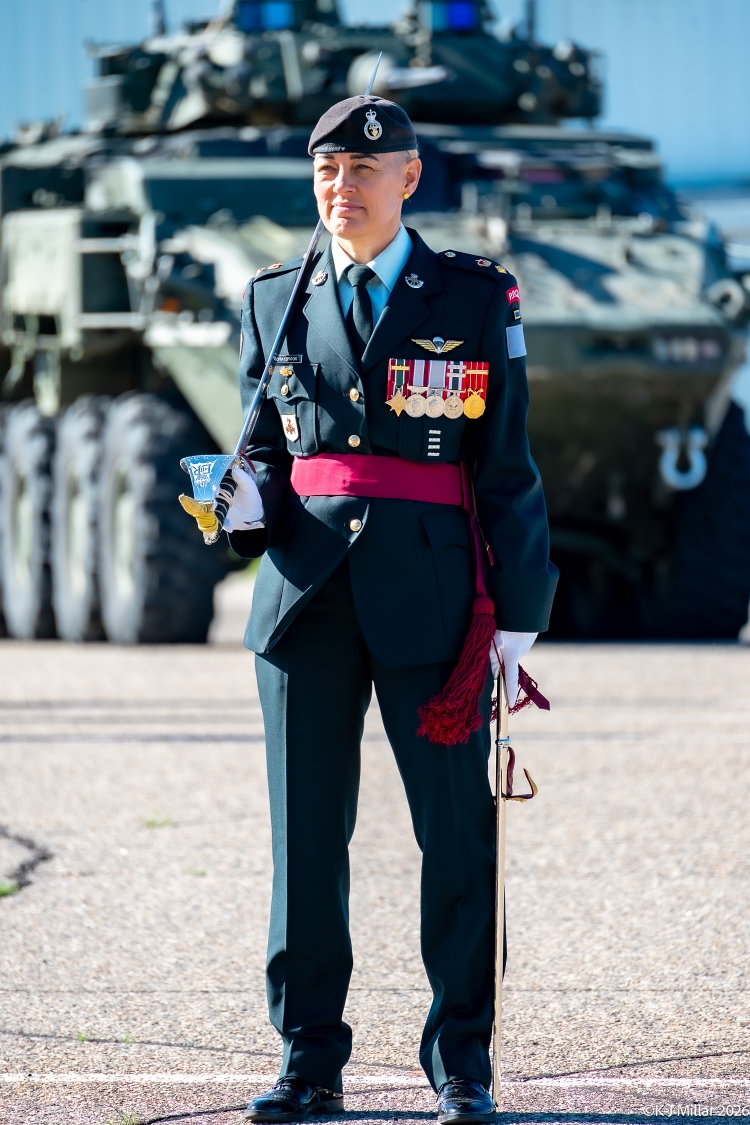 Cpl Maxime Proulx at 2018 Ex Heavy Loader Competition