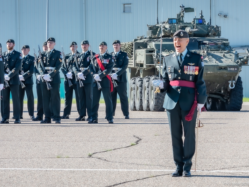 Cpl Maxime Proulx at 2018 Ex Heavy Loader Competition